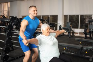 senior citizen personal trainer