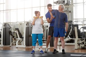 senior citizen personal trainer