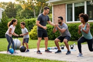 At Home Personal Trainer New Jersey Family Fitness