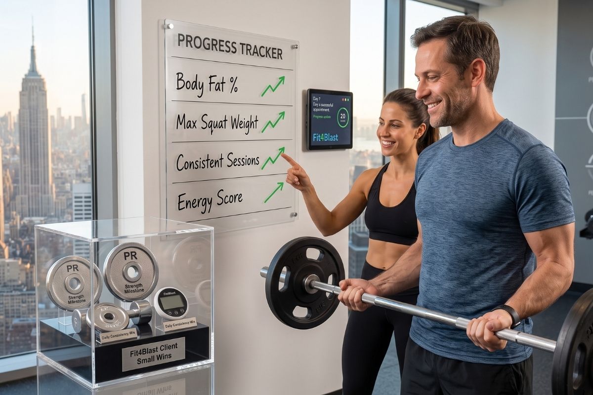 Fit4Blast Personal Trainer Midtown NYC Progress Coaching
