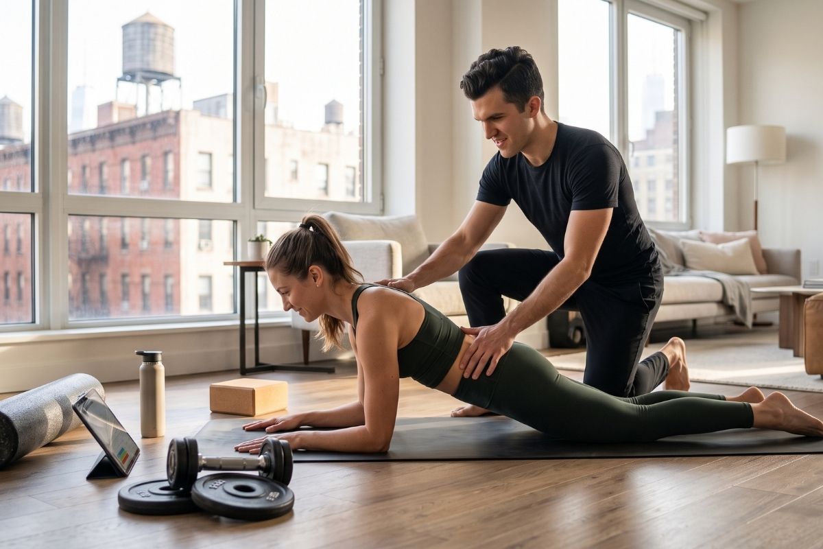 Home Personal Trainer NYC Fitness Progress Review